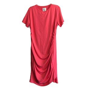 Ampersand Avenue Women’s Better Than Basic Dress Coral XXL NWT